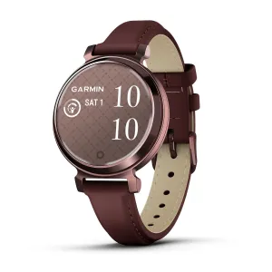 * Lily 2 Dark Bronze Case With Mulberry Leather Band