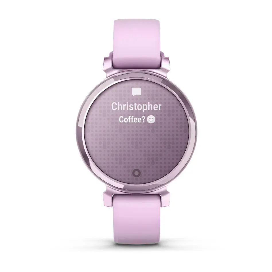 * Lily 2 Lilac Case With Lilac Silicone Band