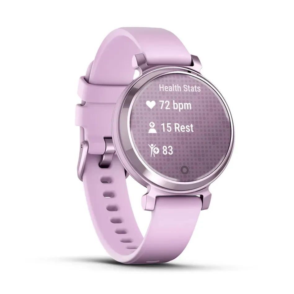 * Lily 2 Lilac Case With Lilac Silicone Band