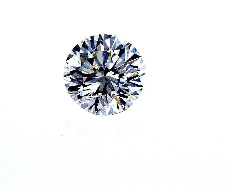 0.70 CT Natural Round Cut Loose Diamond G Color VVS2 Clarity GIA Certified 5.4mm