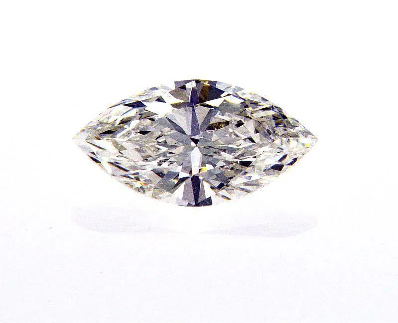 0.71 CT Diamond H Color SI1 Clarity Loose GIA Certified Marquise Cut Natural