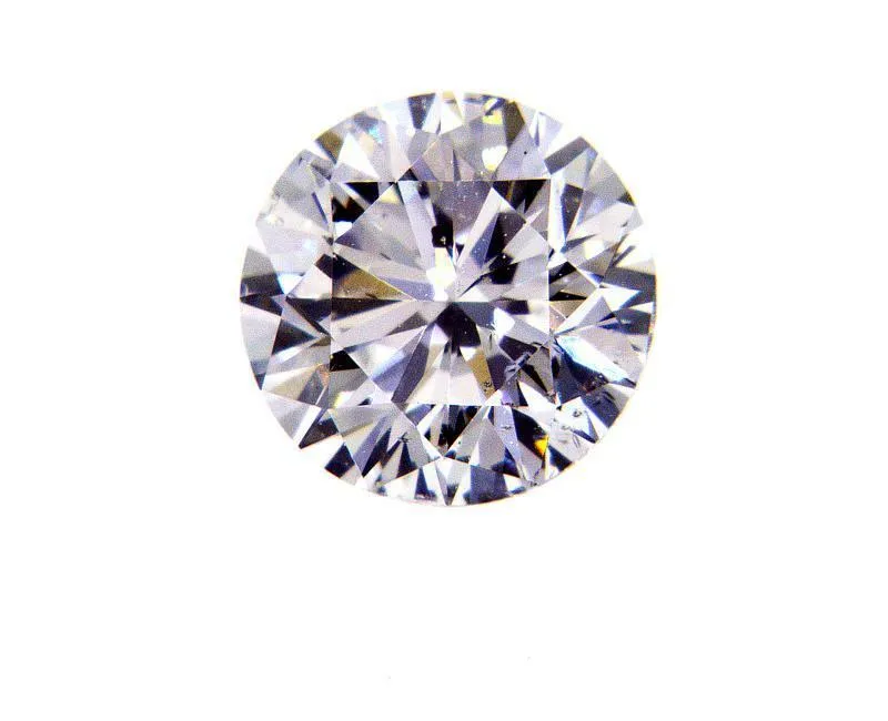 0.72 CT F SI2 Natural Real Loose Diamond GIA Certified Round Cut Brilliant