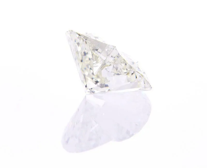 0.76 CT Natural Loose Diamond I Color SI2 Clarity Heart Cut GIA Certified