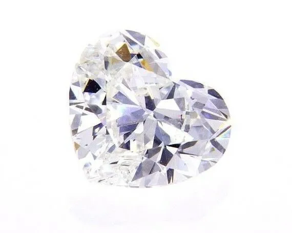 0.84 CT G Color I1 Clarity Natural Loose Diamond Heart Cut GIA Certified