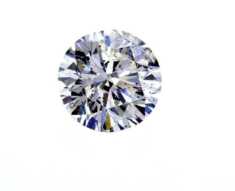 100% Natural Loose Diamond Natural Round Cut 1.01 Carats G Color I1 Clarity