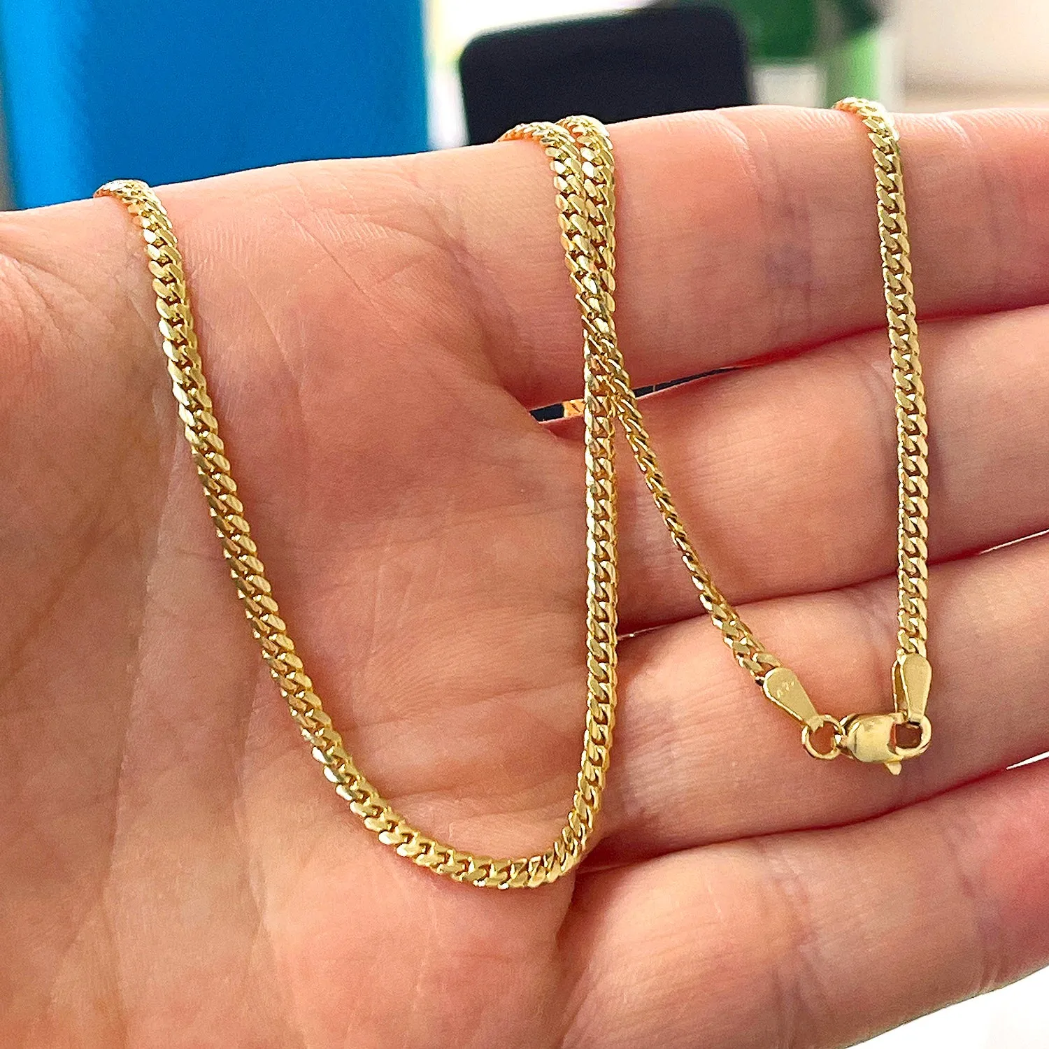10K Real Fine Gold Jewelry For Men Women
