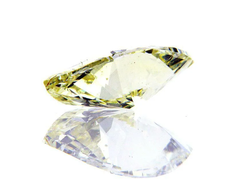 1.50CT Fancy Yellow Natural Loose Diamond Rare Color SI2 Clarity Marquise Cut