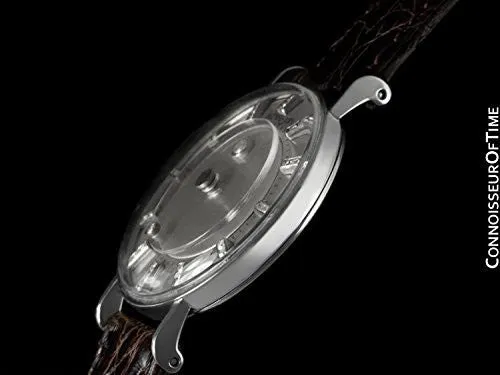 1957 Jaeger-LeCoultre / Vacheron & Constantin Vintage Galaxy Mystery Dial - 14K White Gold & Diamonds