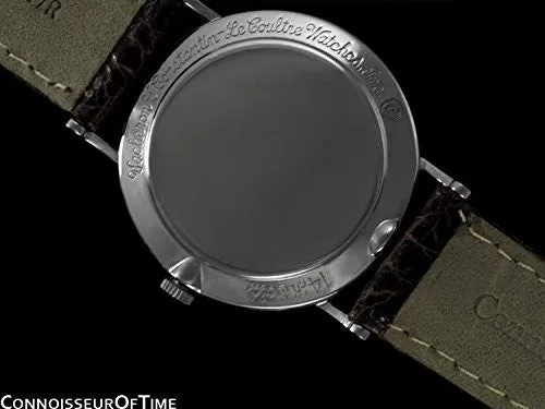 1957 Jaeger-LeCoultre / Vacheron & Constantin Vintage Galaxy Mystery Dial - 14K White Gold & Diamonds