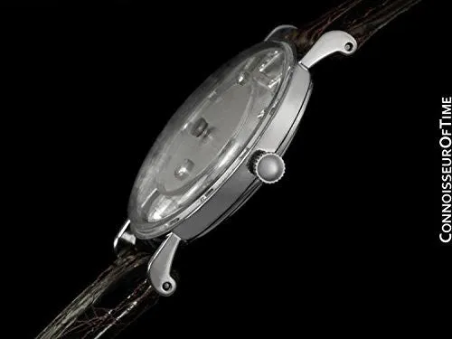 1957 Jaeger-LeCoultre / Vacheron & Constantin Vintage Galaxy Mystery Dial - 14K White Gold & Diamonds