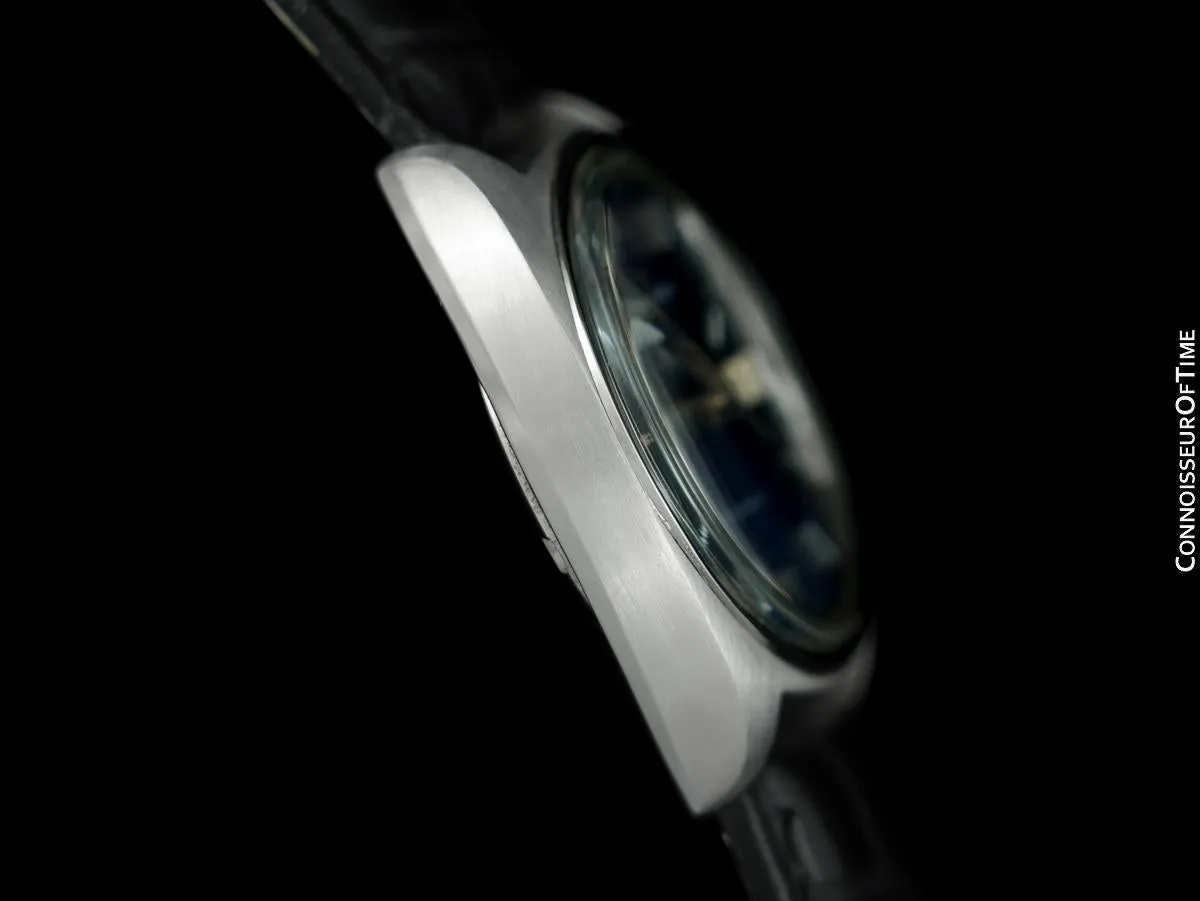 1960's Ulysse Nardin Vintage Mens Full Size Automatic Day Date Watch - Stainless Steel