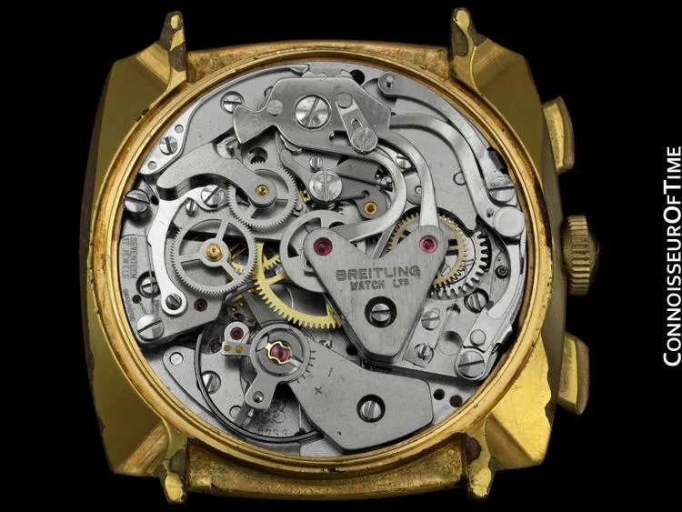 1969 Breitling Top Time Vintage Large Pilots Panda Dial Chronograph - 14K Gold Filled & Stainless Steel