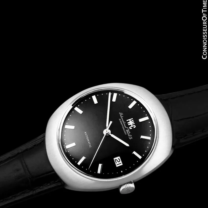 1969 IWC Vintage Mens Full Size Watch, Cal. 8541B Pellaton Automatic with Date - Stainless Steel