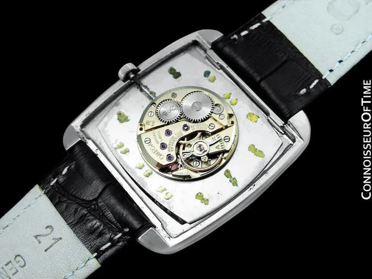 1970 Omega De Ville Full Size Mens Retro Ultra Thin TV Watch - Stainless Steel