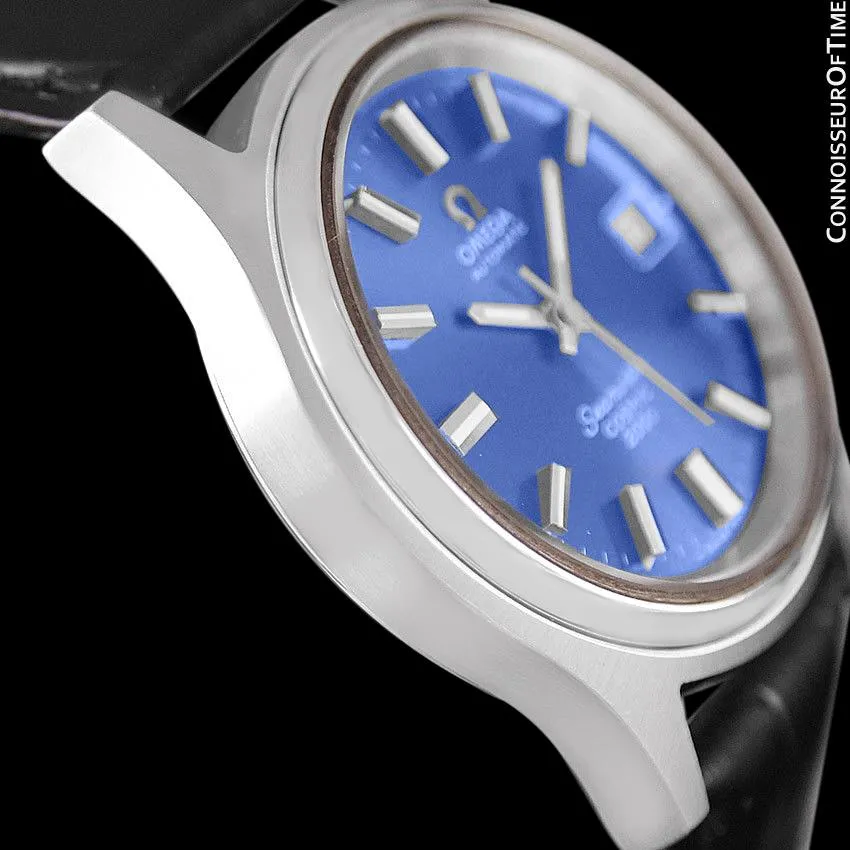 1970's Omega Seamaster Cosmic 2000 Vintage Retro Mens Dive Watch, Date - Stainless Steel