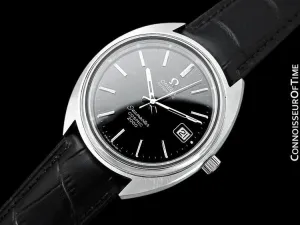 1970's Omega Seamaster Cosmic 2000 Vintage Retro Mens Dive Watch, Date - Stainless Steel