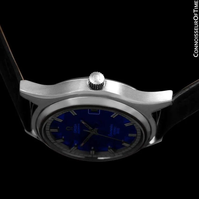 1970's Omega Seamaster Cosmic 2000 Vintage Retro Mens Dive Watch, Date - Stainless Steel