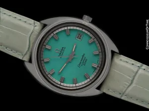 1972 Omega Seamaster Cosmic 2000 Vintage Retro Mens Dive Watch, Date - Stainless Steel