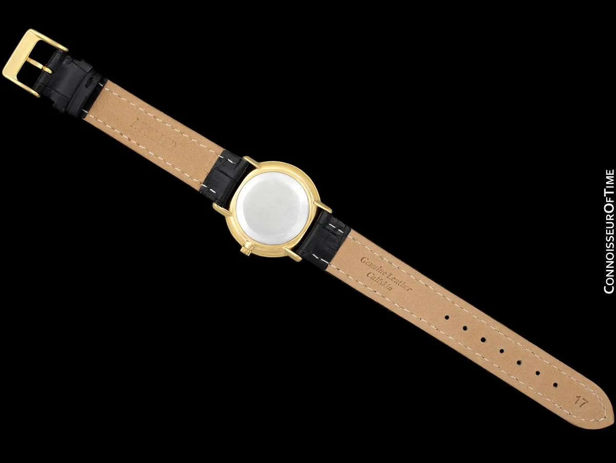 1974 Omega De Ville Vintage Mens Handwound Dress Watch - 18K Gold Plated & Stainless Steel