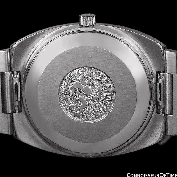1978 Omega Seamaster Vintage Mens Bracelet Watch, Automatic, Day Date - Stainless Steel