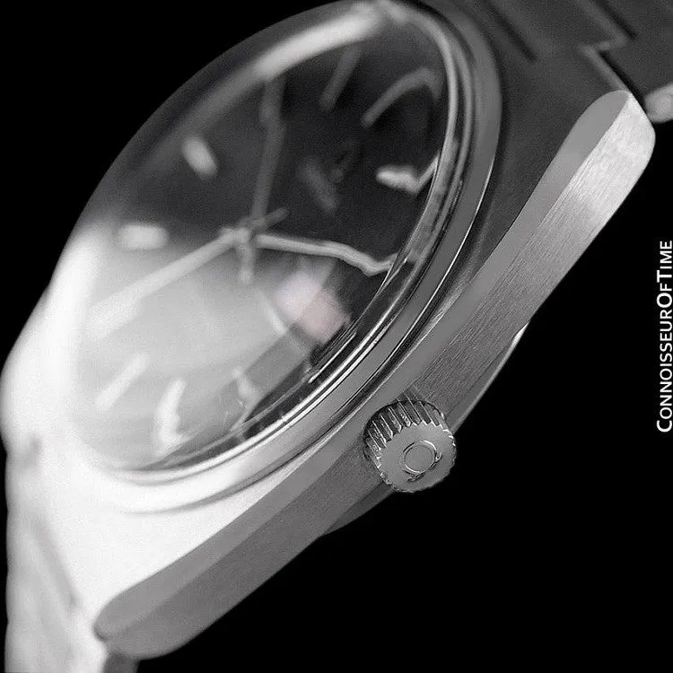1978 Omega Seamaster Vintage Mens Bracelet Watch, Automatic, Day Date - Stainless Steel