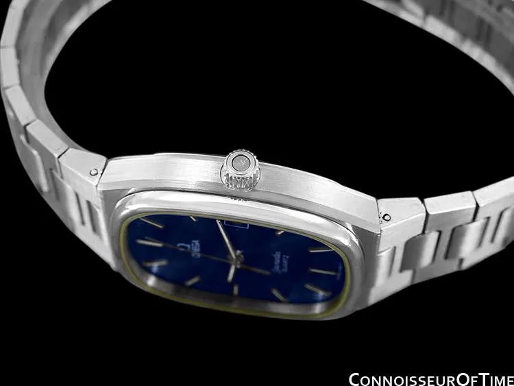 1980 Omega Seamaster Classic Vintage Mens Quartz Watch, Date - Stainless Steel