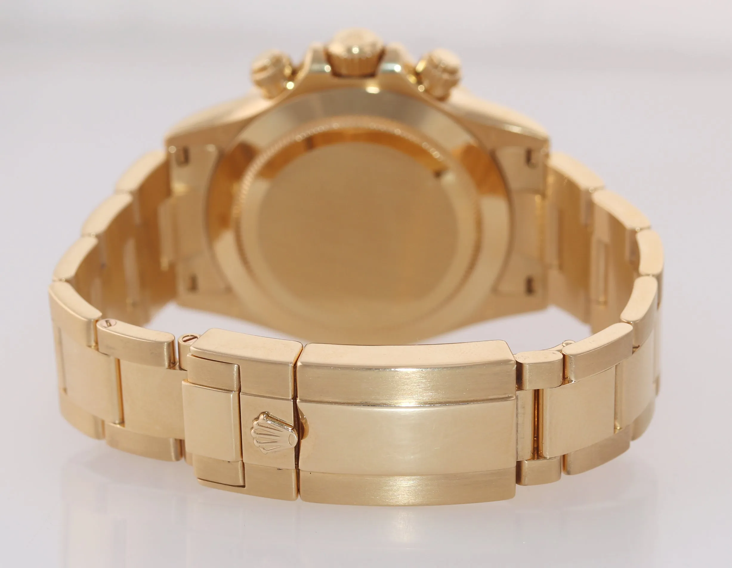 2010 PAPERS Rolex Daytona 116528 White Panda Dial 18K Yellow Gold 40mm Watch Box