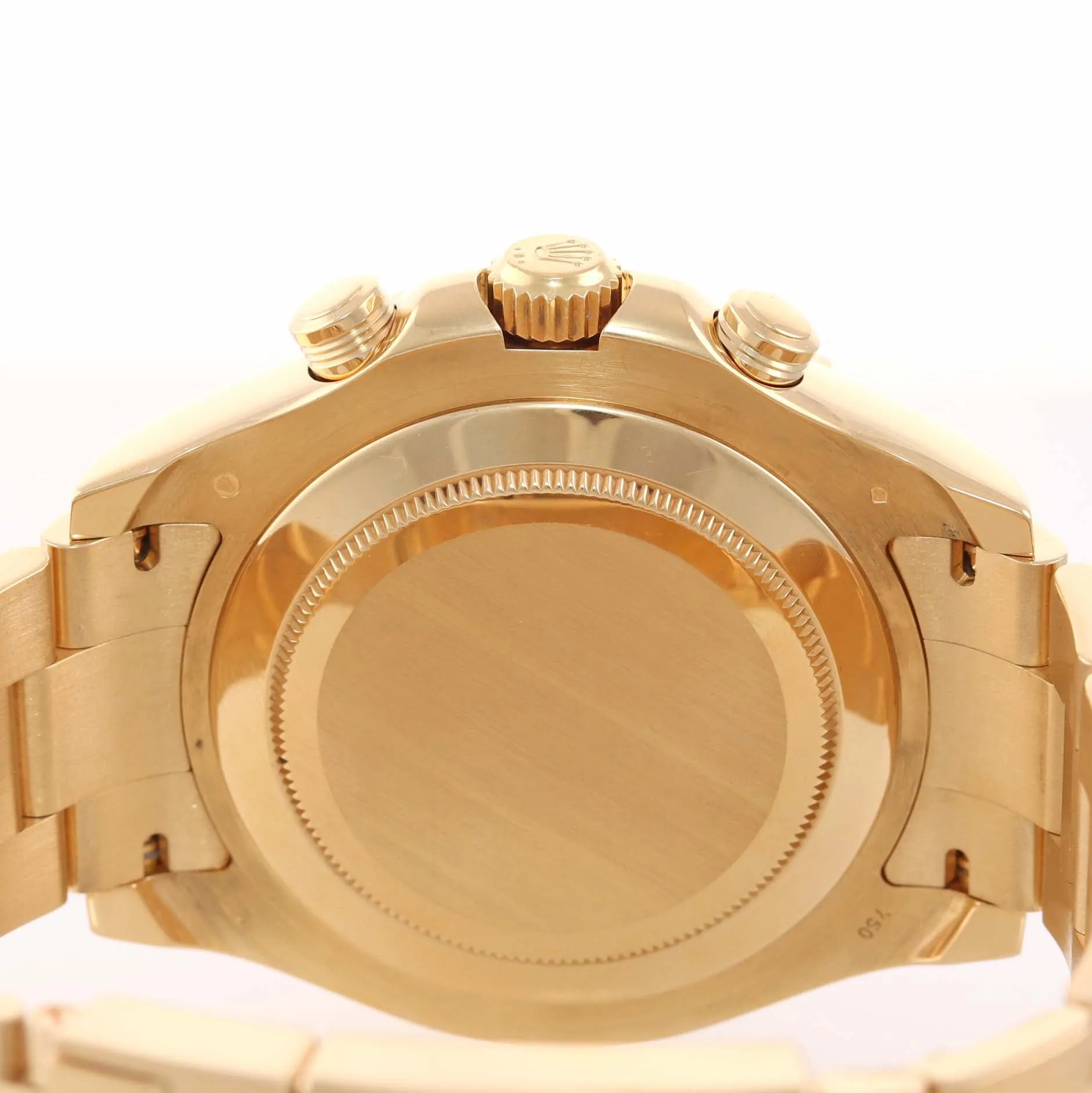 2013 PAPERS BLUE HANDS Men's Rolex Yacht-Master 2 Yellow Gold 116688 44mm Watch