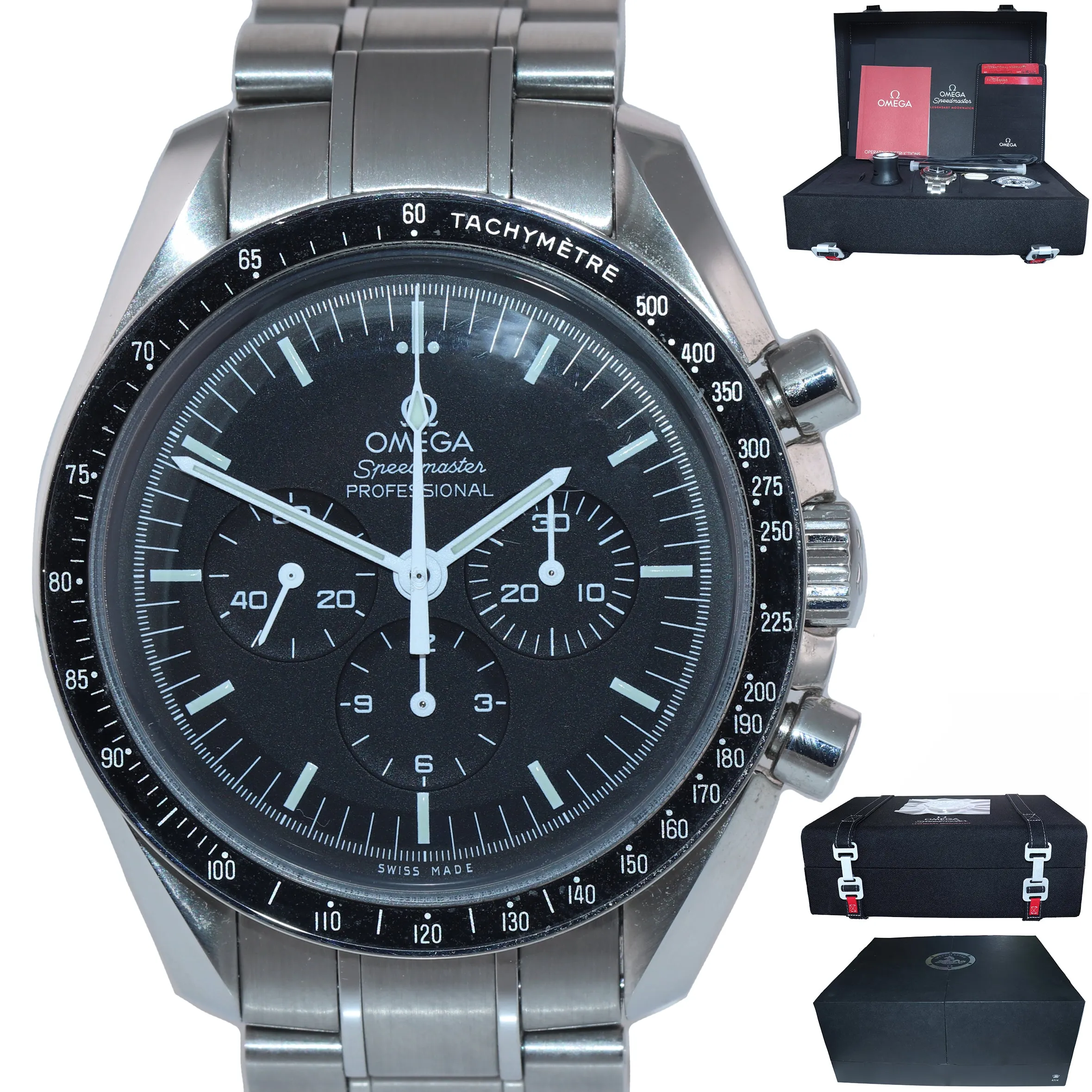 2020 PAPERS Omega Speedmaster Moonwatch Chrono 42mm Watch 311.30.42.30.01.005
