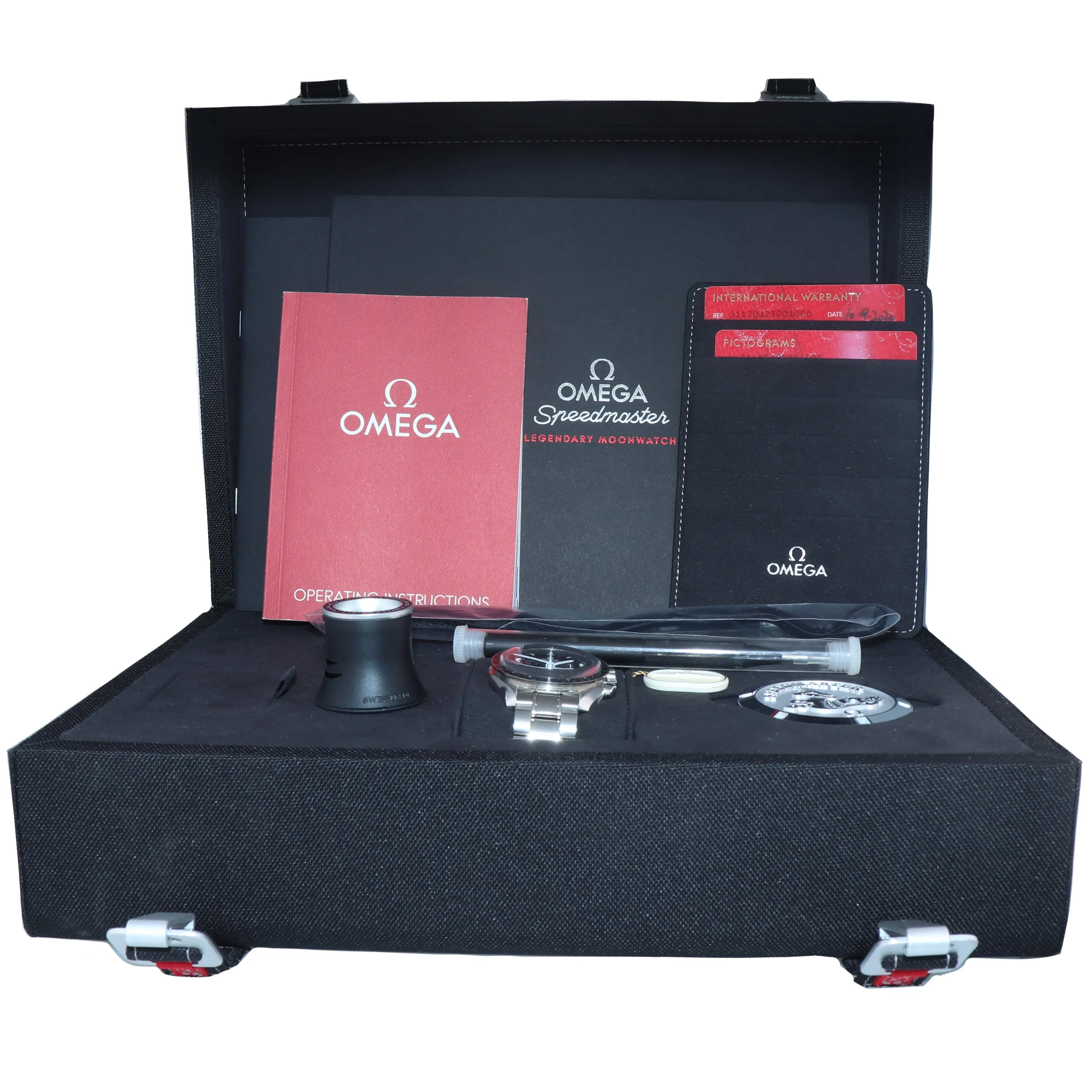 2020 PAPERS Omega Speedmaster Moonwatch Chrono 42mm Watch 311.30.42.30.01.005