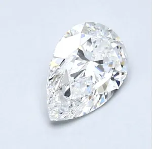 3/4 CT G /VS1 Natural Loose Diamond GIA Certified Pear Cut Brilliant