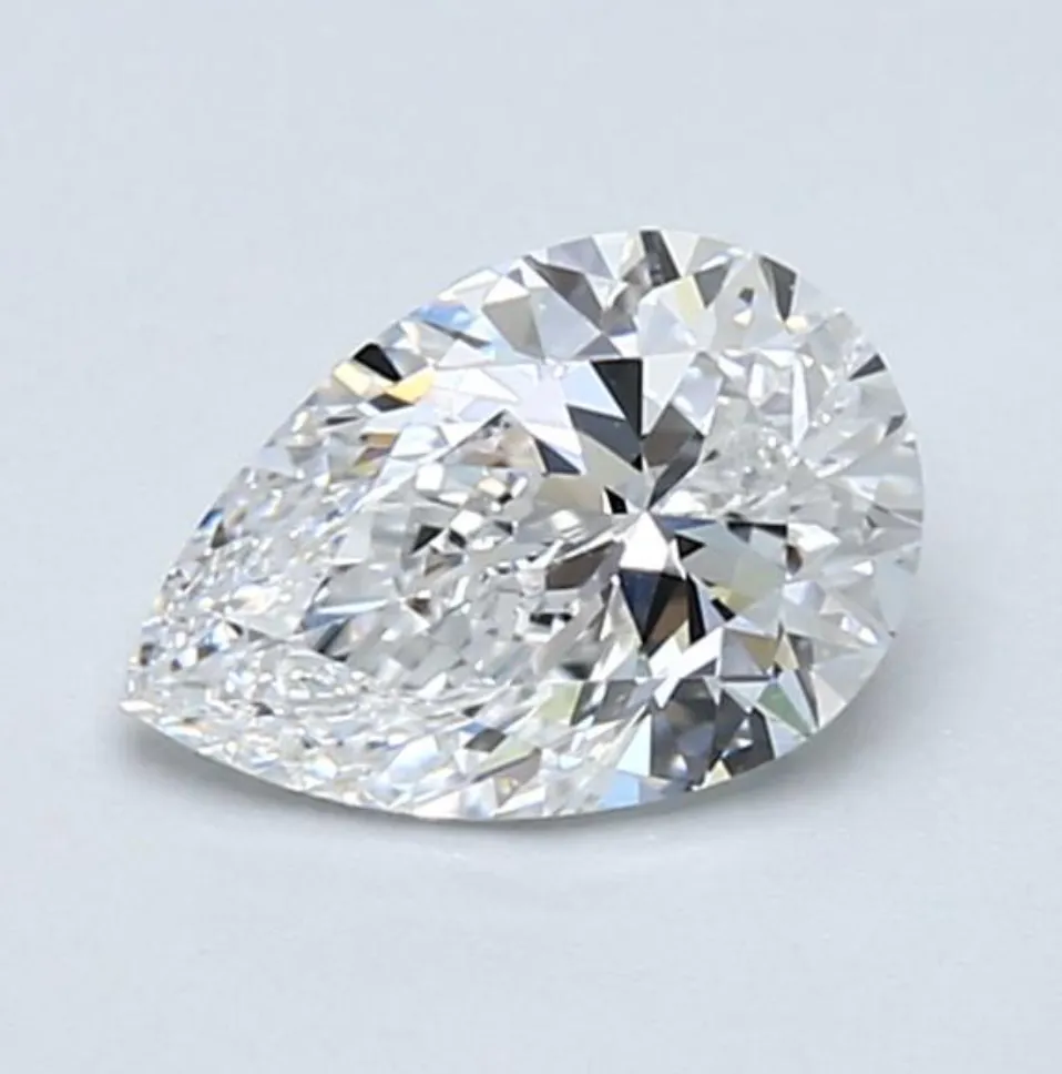 3/4 CT G /VS1 Natural Loose Diamond GIA Certified Pear Cut Brilliant