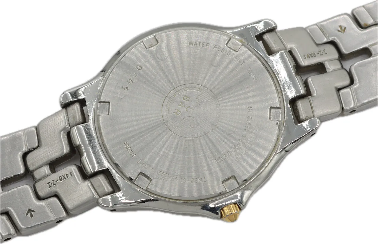 35mm Seiko 7N32-0049 US Golf Association USGA Men's Quartz Wristwatch 7N32