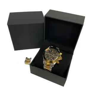 A Bathing Ape Bape Type 3 Bapex Daytona Watch Silver Gold
