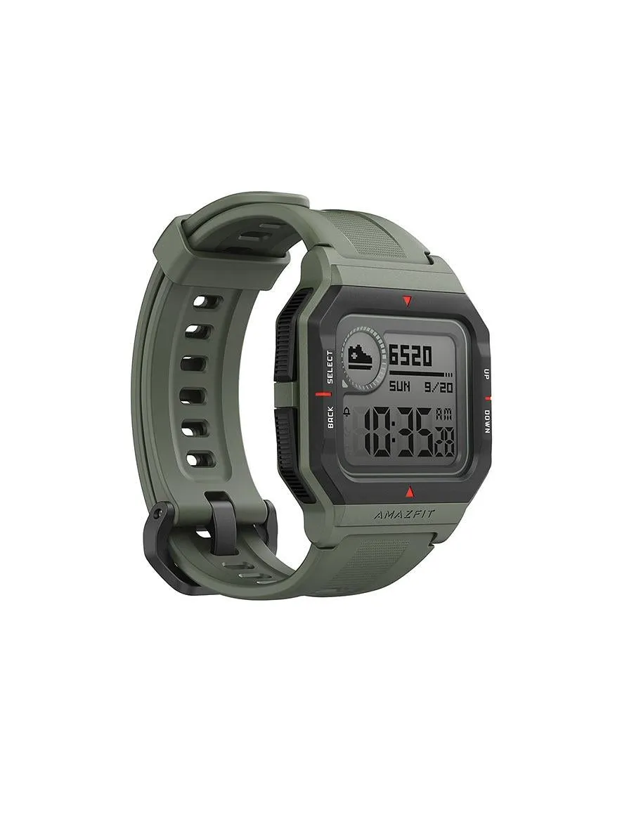 Amazfit Neo Sports Watch Smartwatch with Heart Rate Monitoring, Waterproof, Fitness and Activity Tracker - Green
