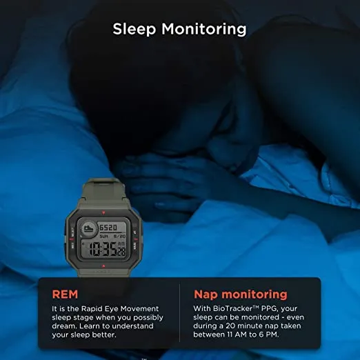 Amazfit Neo Sports Watch Smartwatch with Heart Rate Monitoring, Waterproof, Fitness and Activity Tracker - Green