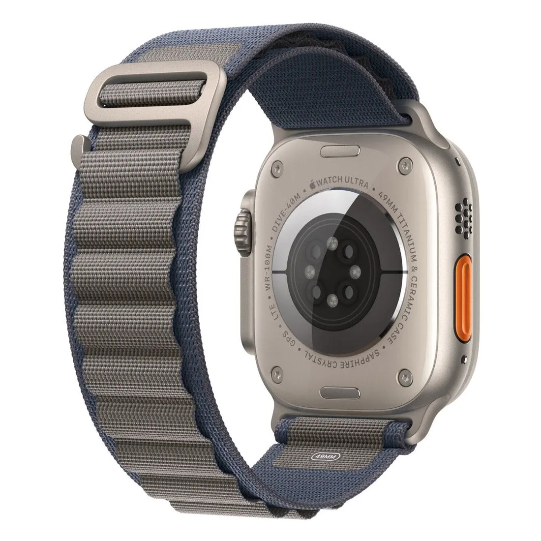 Apple Watch Ultra 2 49mm GPS   Cellular Titanium Case w/Blue Alpine Loop Medium - AU Version (Opened Never Used)