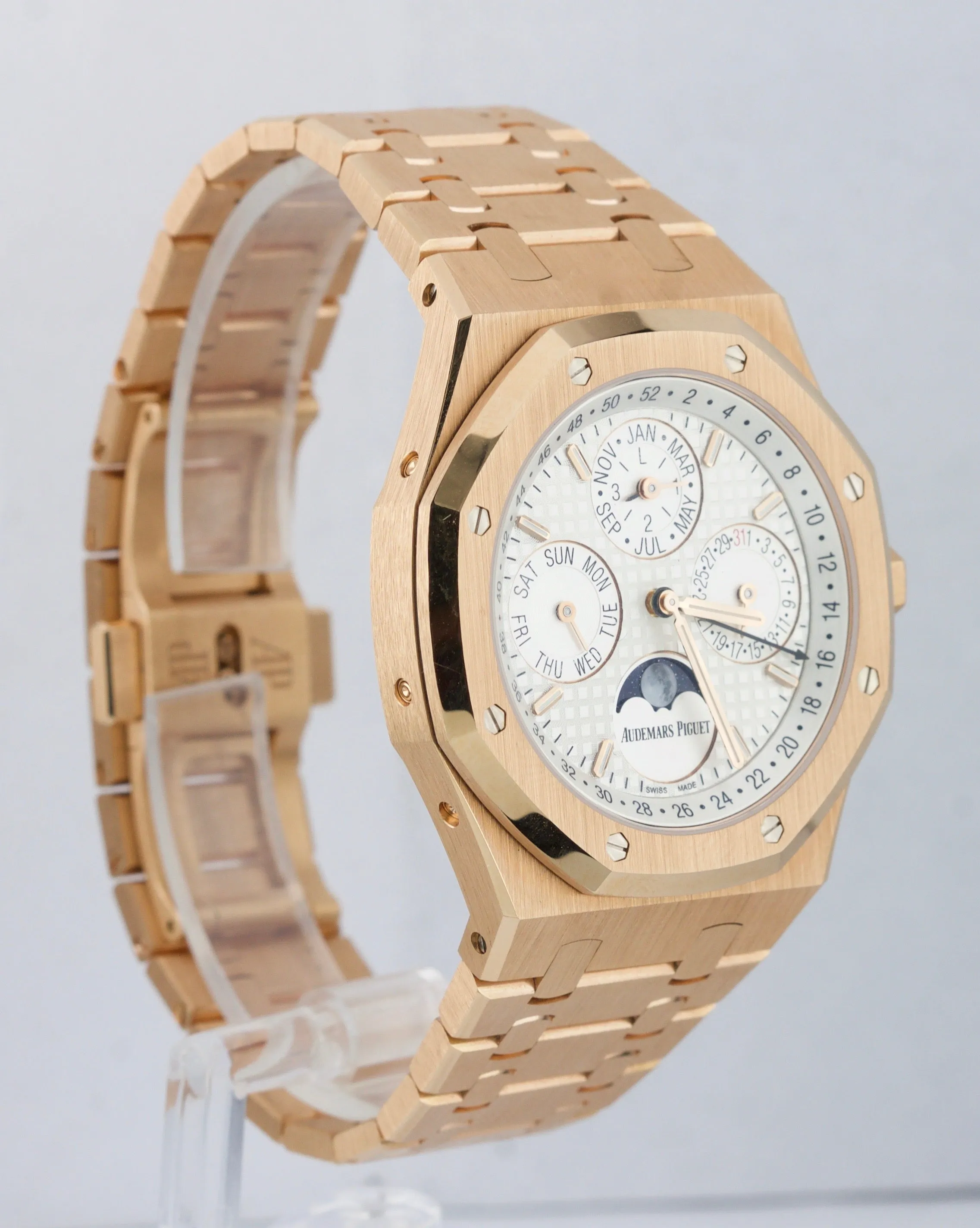 Audemars Piguet 41mm Royal Oak Perpetual Calendar 18K Rose Gold 26574OR
