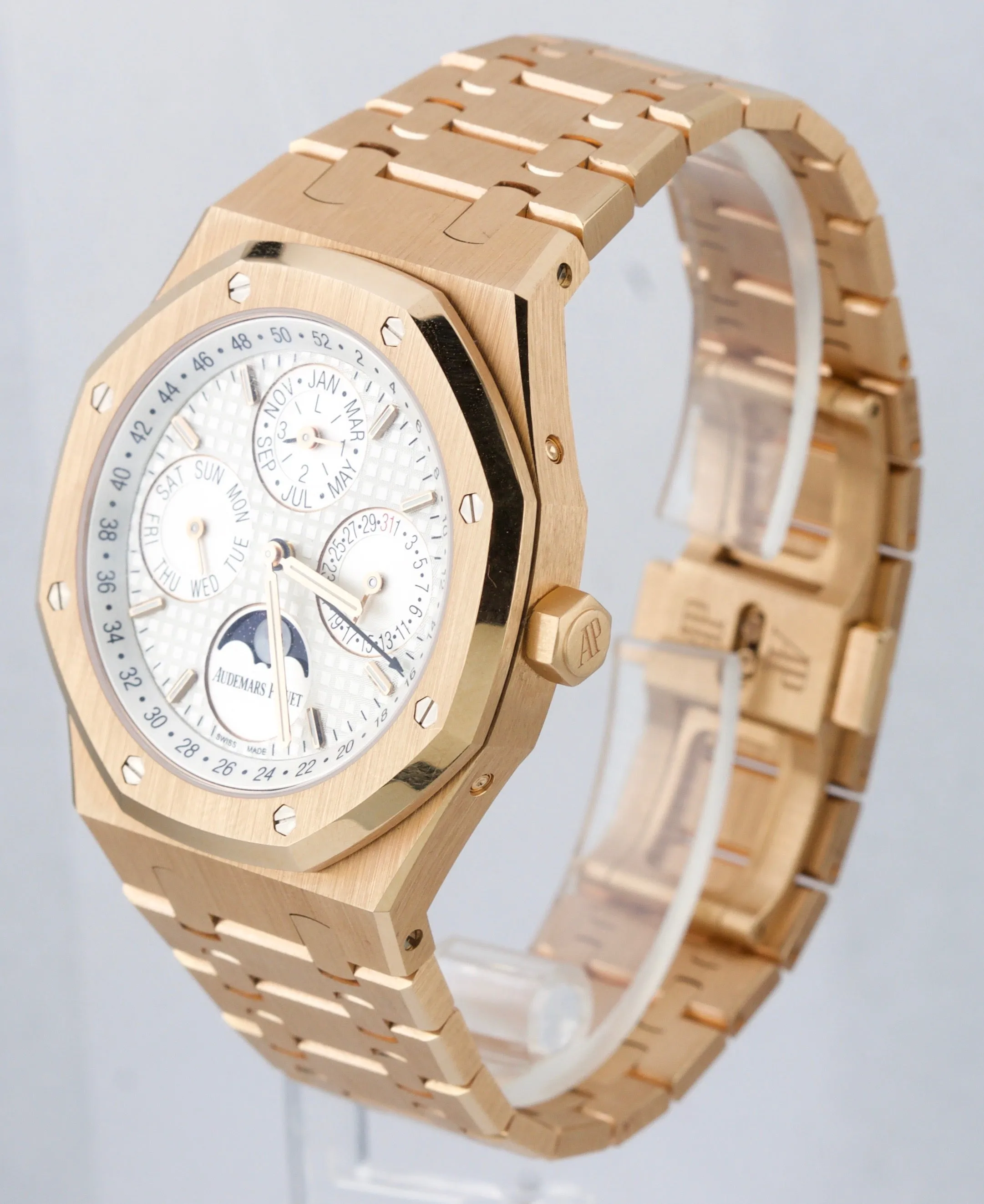 Audemars Piguet 41mm Royal Oak Perpetual Calendar 18K Rose Gold 26574OR