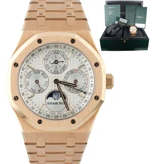 Audemars Piguet 41mm Royal Oak Perpetual Calendar 18K Rose Gold 26574OR