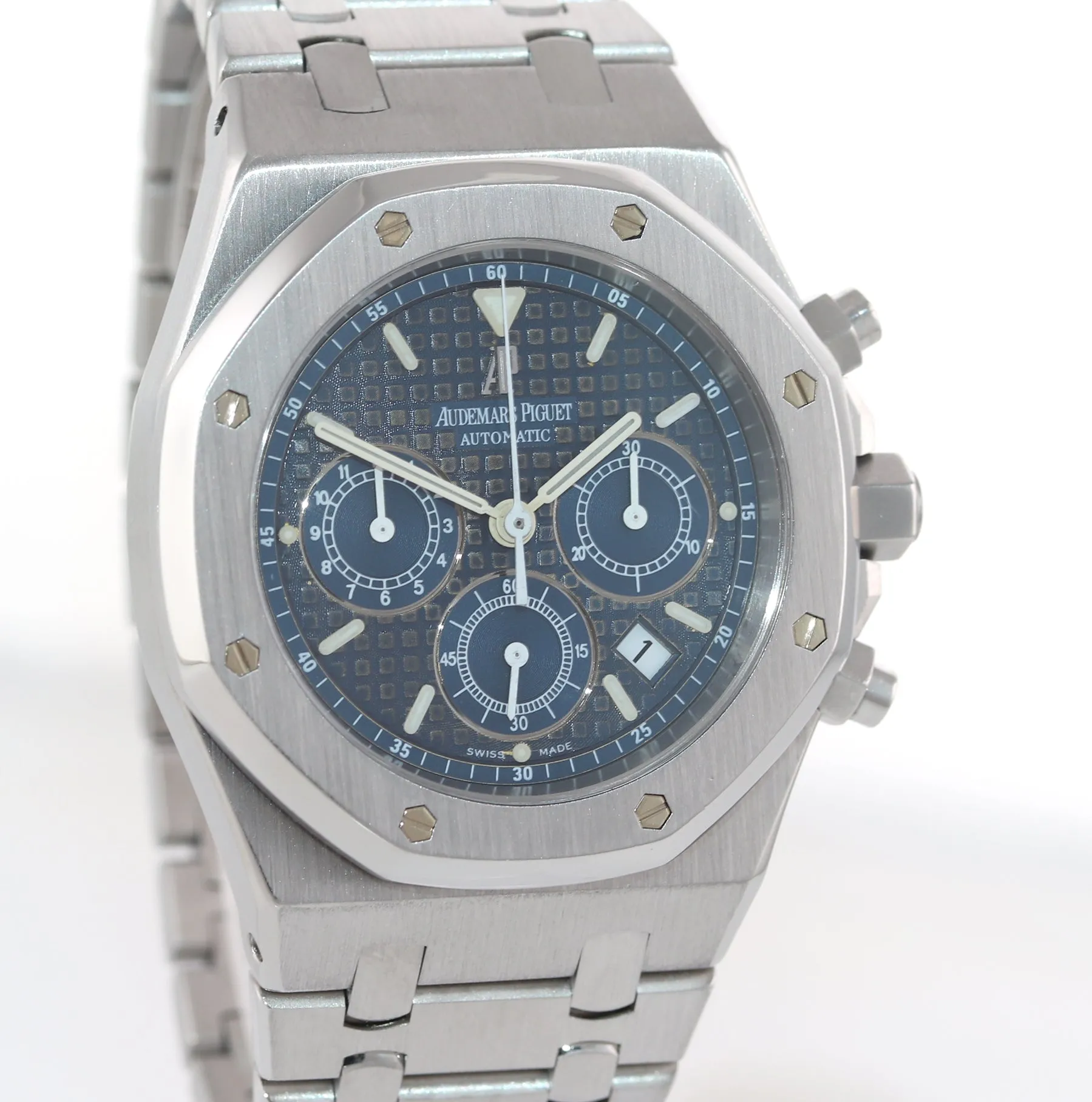 Audemars Piguet Royal Oak Chrono 39mm Blue Steel 25860ST.OO.1110ST.01 Watch Box
