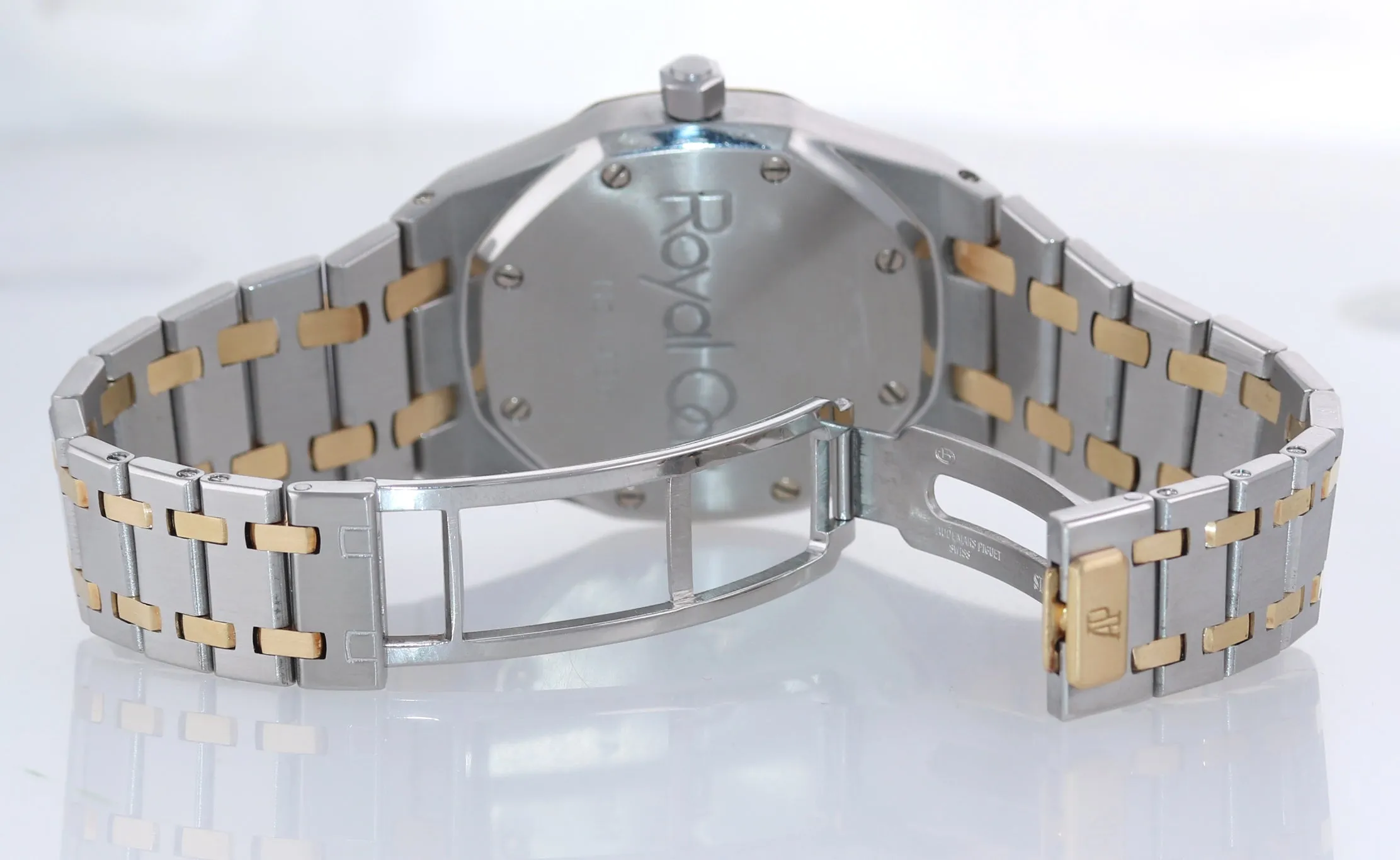 Audemars Piguet Royal Oak Date Moonphase Two Tone Gold 36mm 25594SA Watch