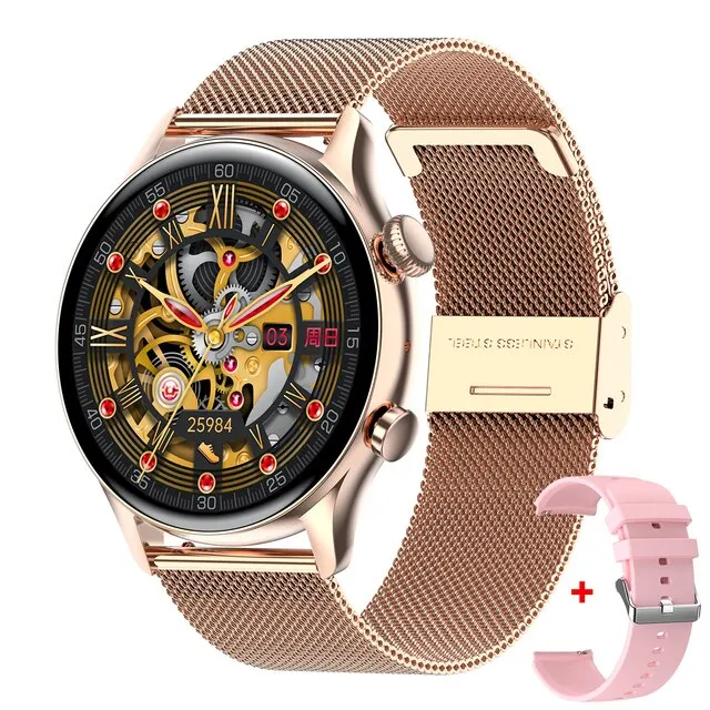 Bluetooth Call  Smartwatch Men AMOLED  Screen  IP68 Waterproof Smart Watch
