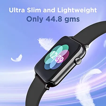 boAt Wave Lite | Smartwatch with 1.69" (4.29 cm) HD Display, Health Monitors, 100  Watch Faces, 10 Active Sports Modes
