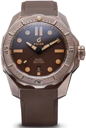 Boldr Watch Regatta Odyssey OG Bronze Auburn Limited Edition