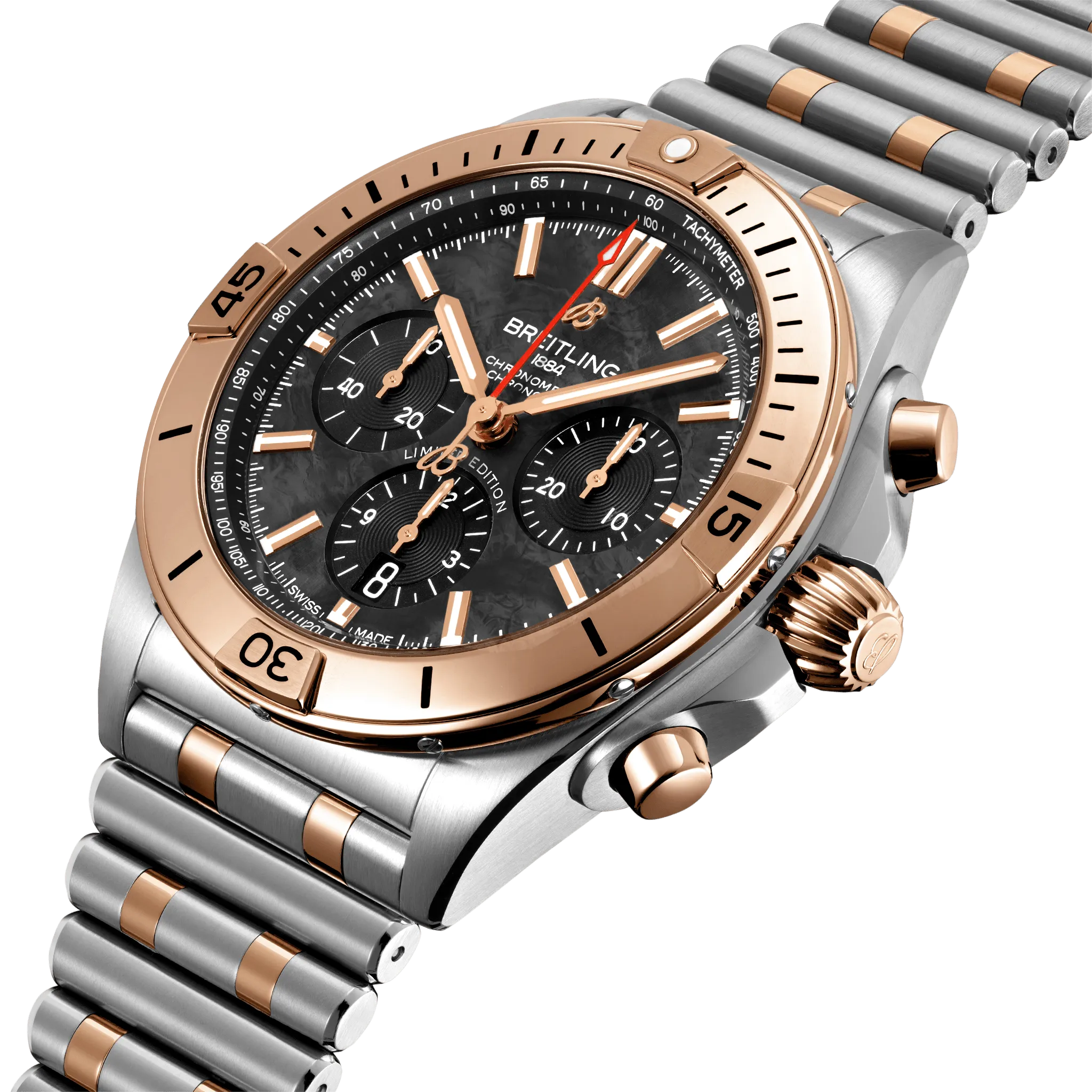 Breitling Chronomat B01 42 Black Mother-of-Pearl US-Exclusive UB01341A1B1U1