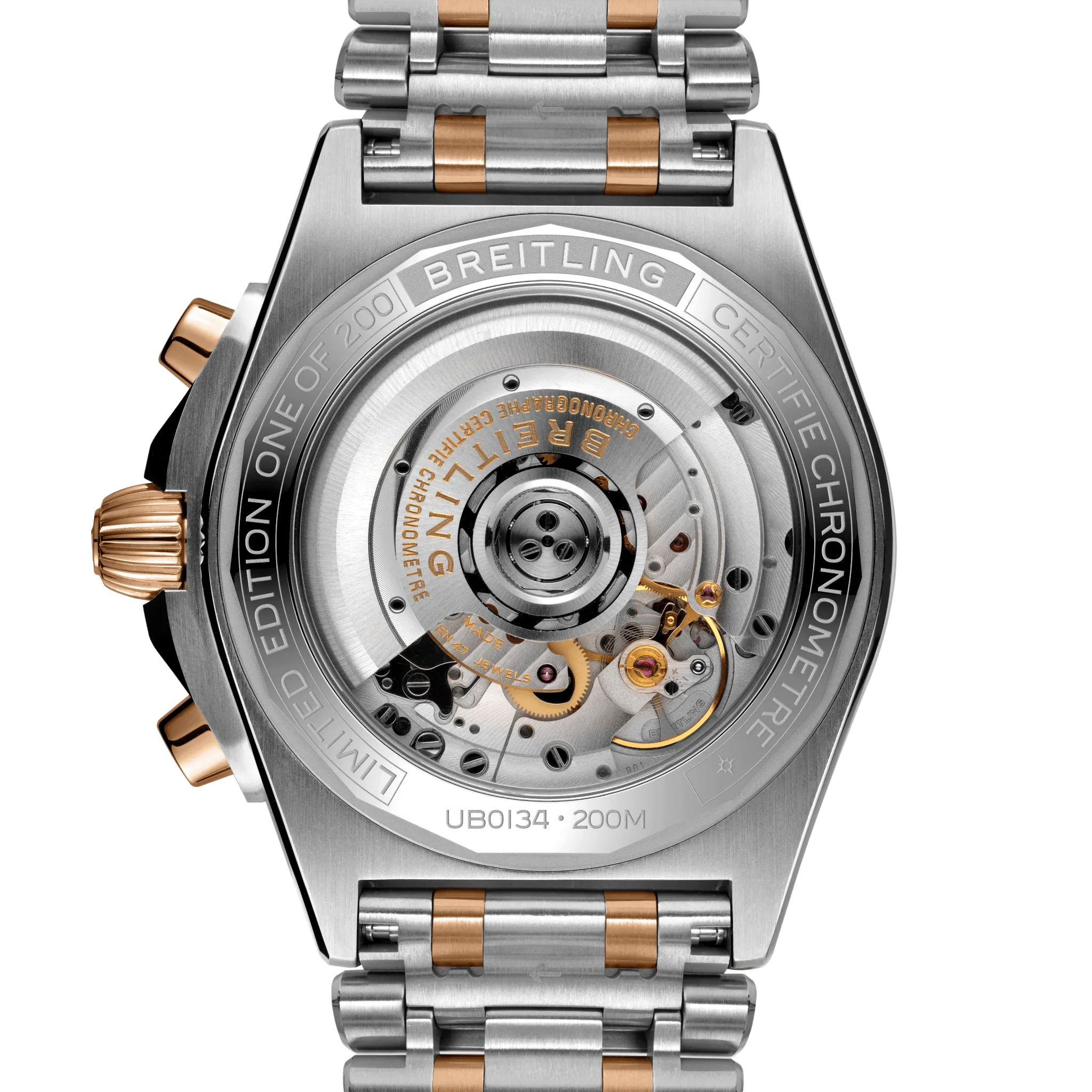Breitling Chronomat B01 42 Black Mother-of-Pearl US-Exclusive UB01341A1B1U1