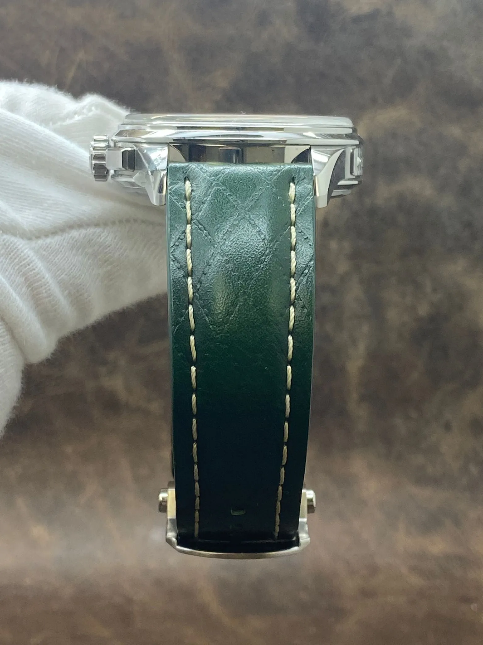 Breitling Premier B01 Chronograph 42 AB0118 Green Dial Automatic Men's Watch