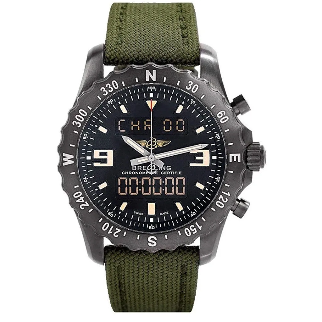 BREITLING Professional Chronospace Military Quartz Mens Watch M7836622/BD39 105W