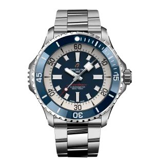 Breitling Superocean Blue Watch, 46mm